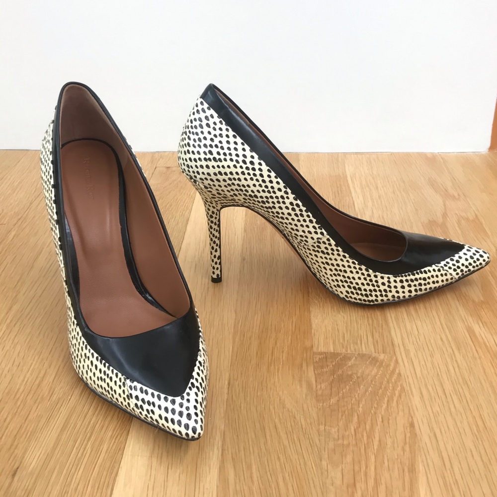RACHEL ROY Stiletto Heels  black & cream